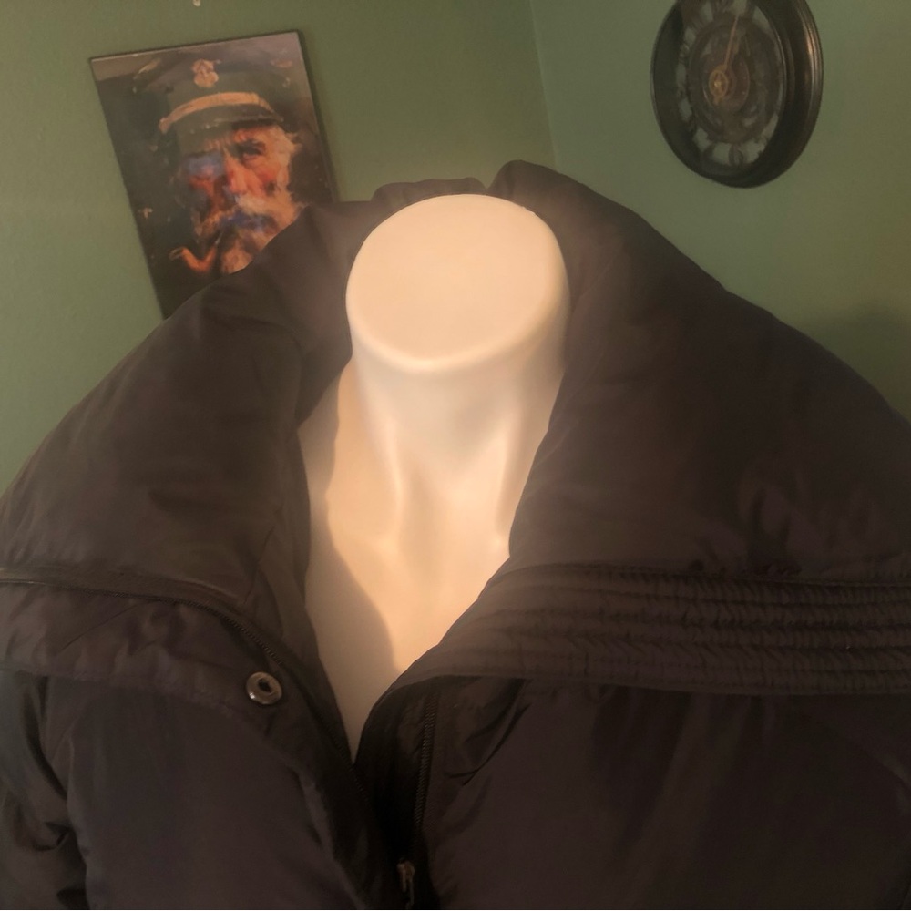 Calvin Klein Black Down Puffer Jacket-PL Signature hardware mint! - Picture 3 of 11